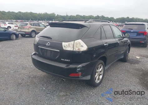2008 Lexus Rx 350 z USA, uszkodzony, nr VIN 2T2HK31U28C075022